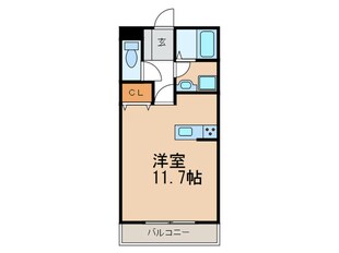 クレシタ甲斐田の物件間取画像